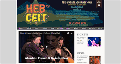 Desktop Screenshot of hebceltfest.com