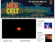 Tablet Screenshot of hebceltfest.com